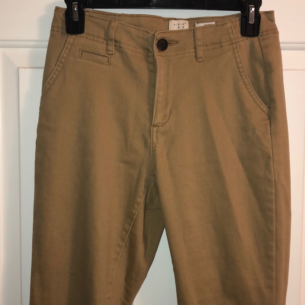 Khaki Skinny pants
